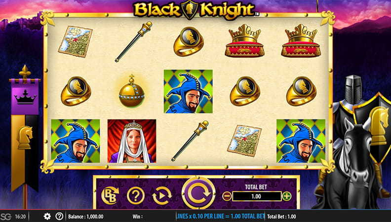 Black Knight demo spel.