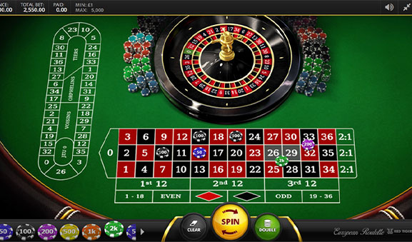 Europeisk Roulette hos PlayTech