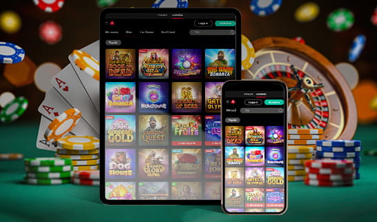 PokerStars Casino spel på mobila enheter.