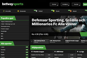 Betway alla spel miniatyrspel