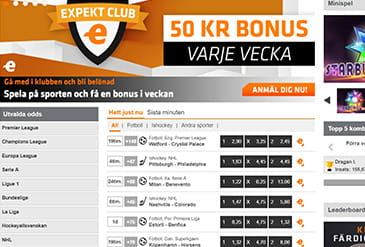 Expekt alla spel miniatyrspel