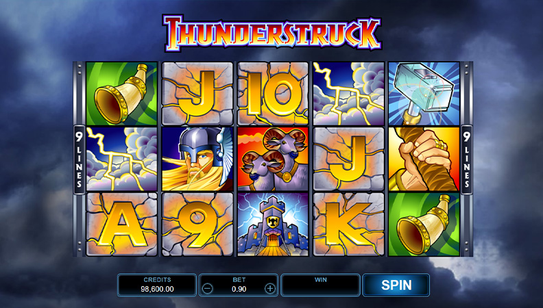 Thunderstruck demo spel